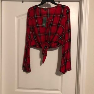 Cropped top Size Small NWT